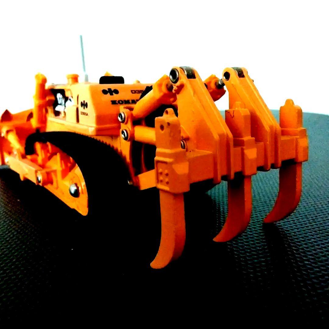 【美品 絶版】ダイヤペット　コマツブルドーザーマルチリッパ付　D355A
