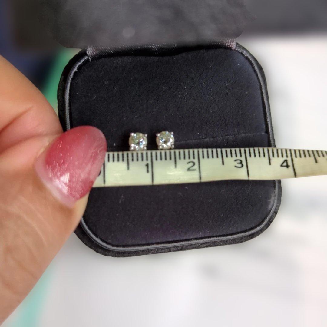 ティファニー ソリティアピアス 0.19ct×2 鑑定書 ディスクキャッチ