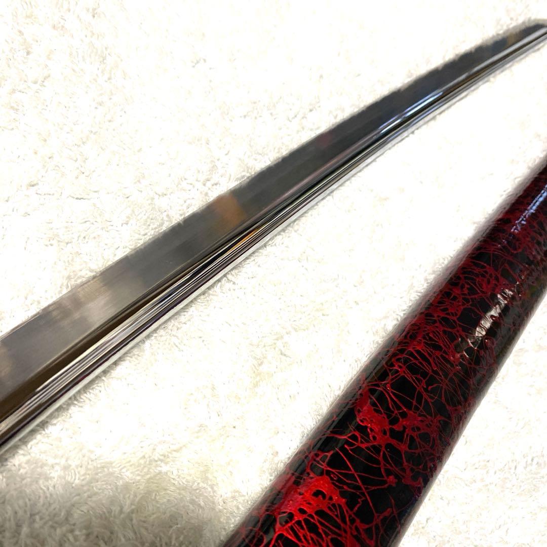 模造刀　千子村正　（柄糸　黒）　妖刀村正　金属刀身