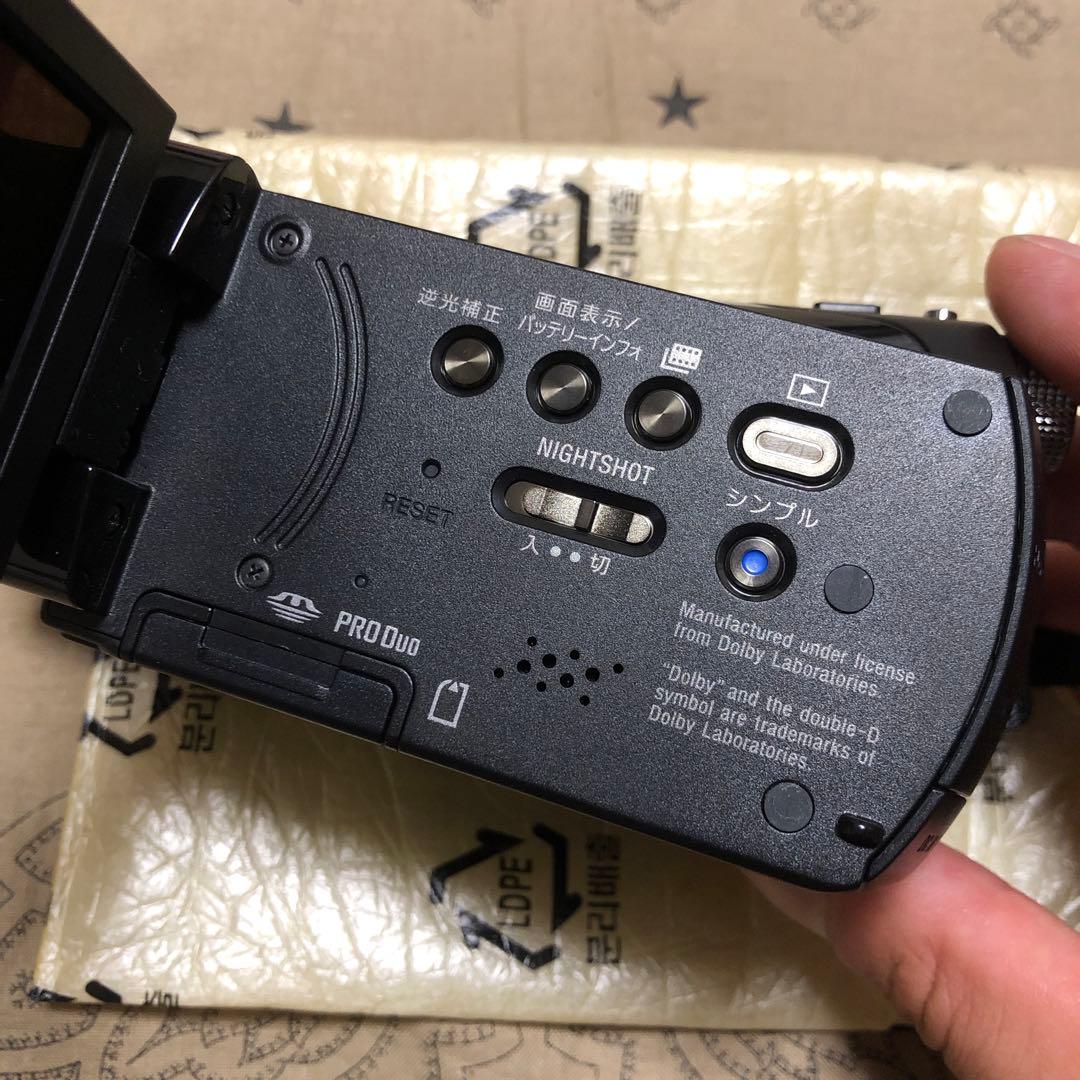 美品 SONY HDR-CX7 ナイトショット機能搭載 ビデオカメラ 完品