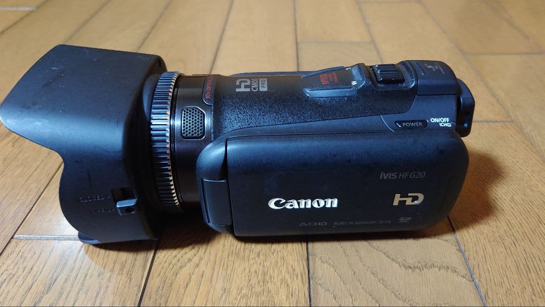 【ジャンク】Canon ivis HF G20 ビデオカメラ