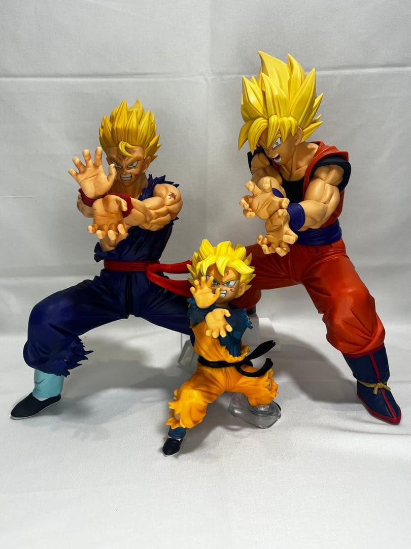 一番くじ ドラゴンボール 孫悟飯 孫悟天 孫悟空 親子三代かめはめ波