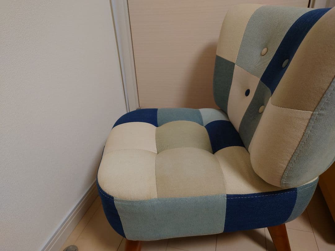 masa　パッチワークデザイン 椅子とスツールセット