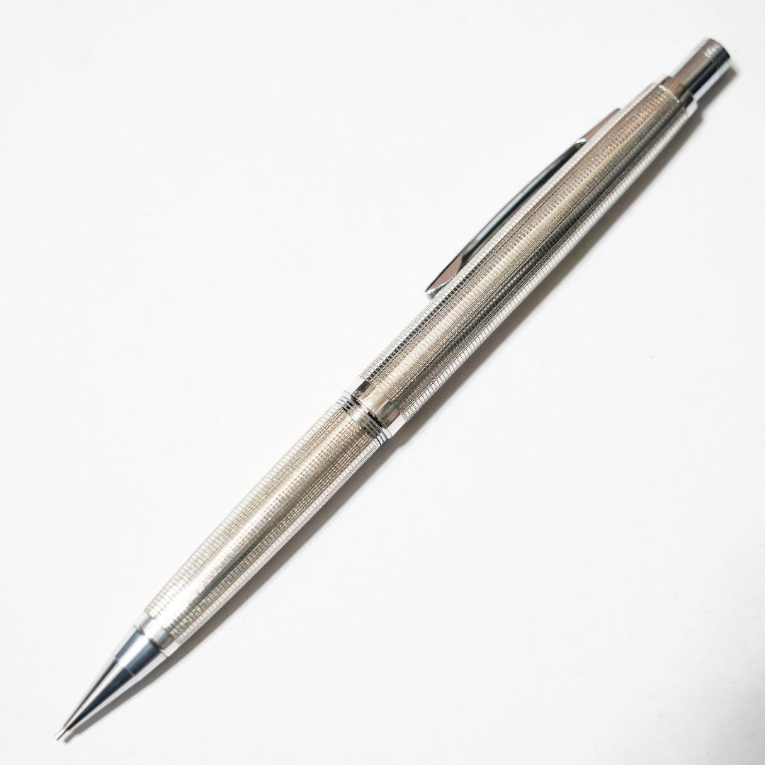 pentel scepter　廃盤シャープペンシル　銀張り　ぺんてる　セプター