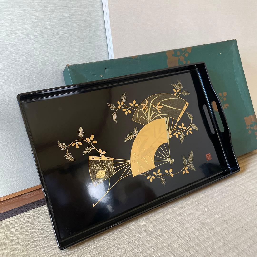 八雲漆器トレイ