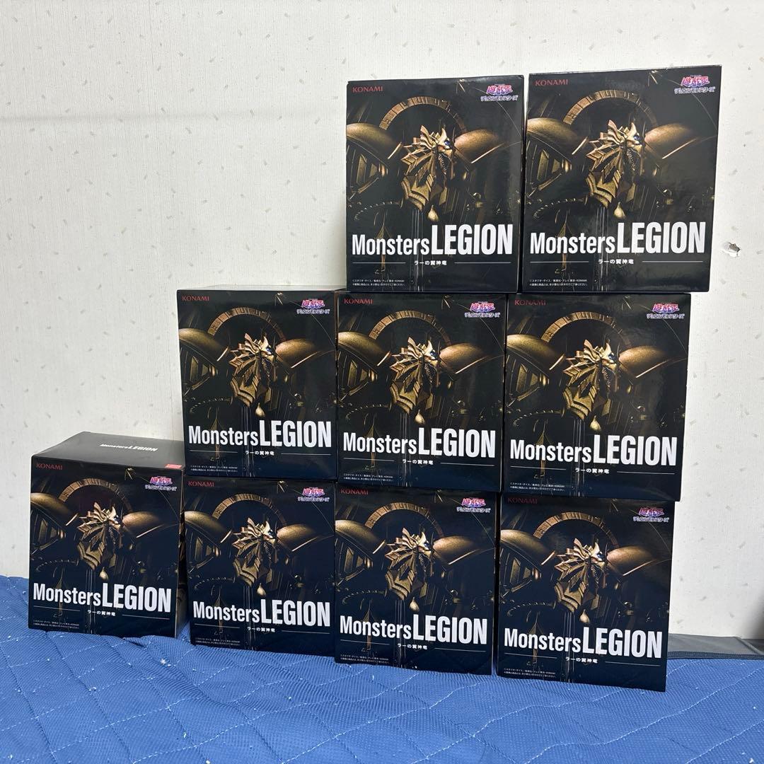 遊戯王　Monsters LEGION ラーの翼神竜　フィギュア　9体セット
