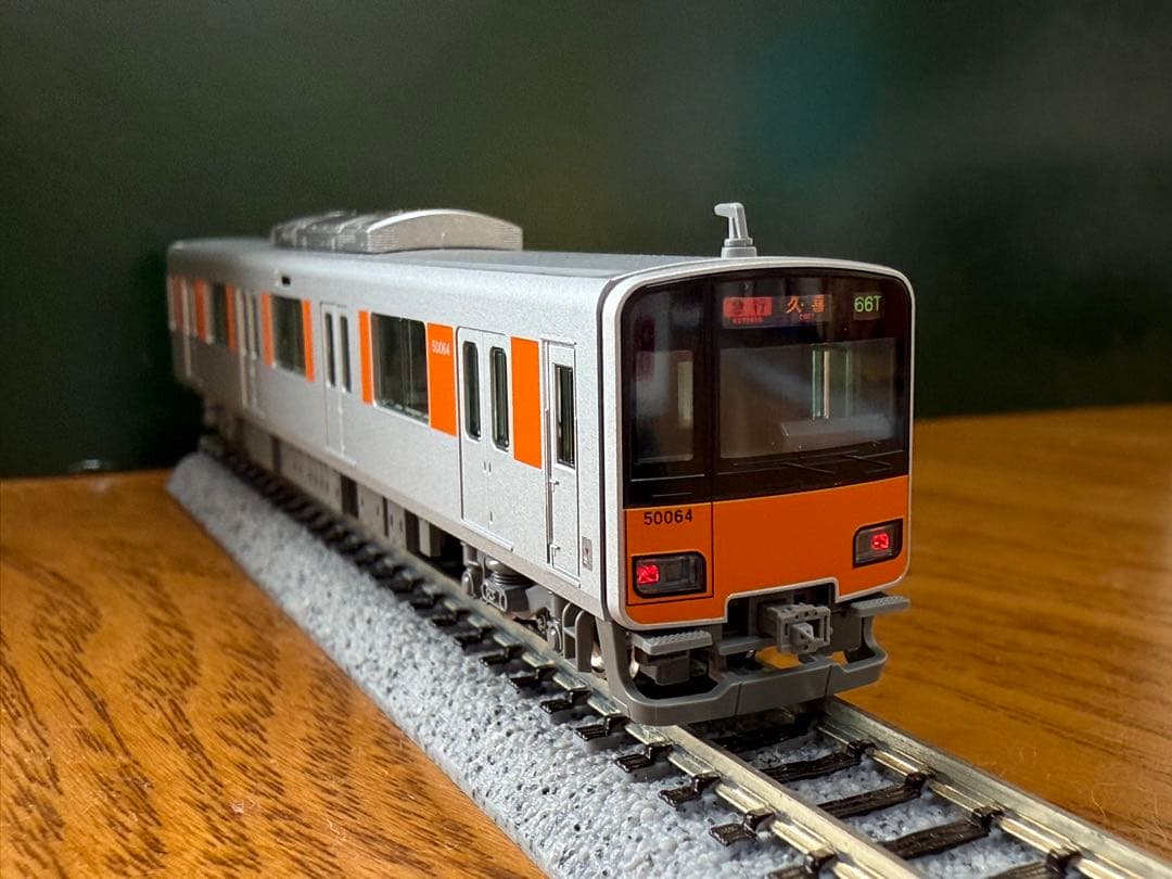 最終値下げ　KATO 東武50050系10両セット・行き先シール