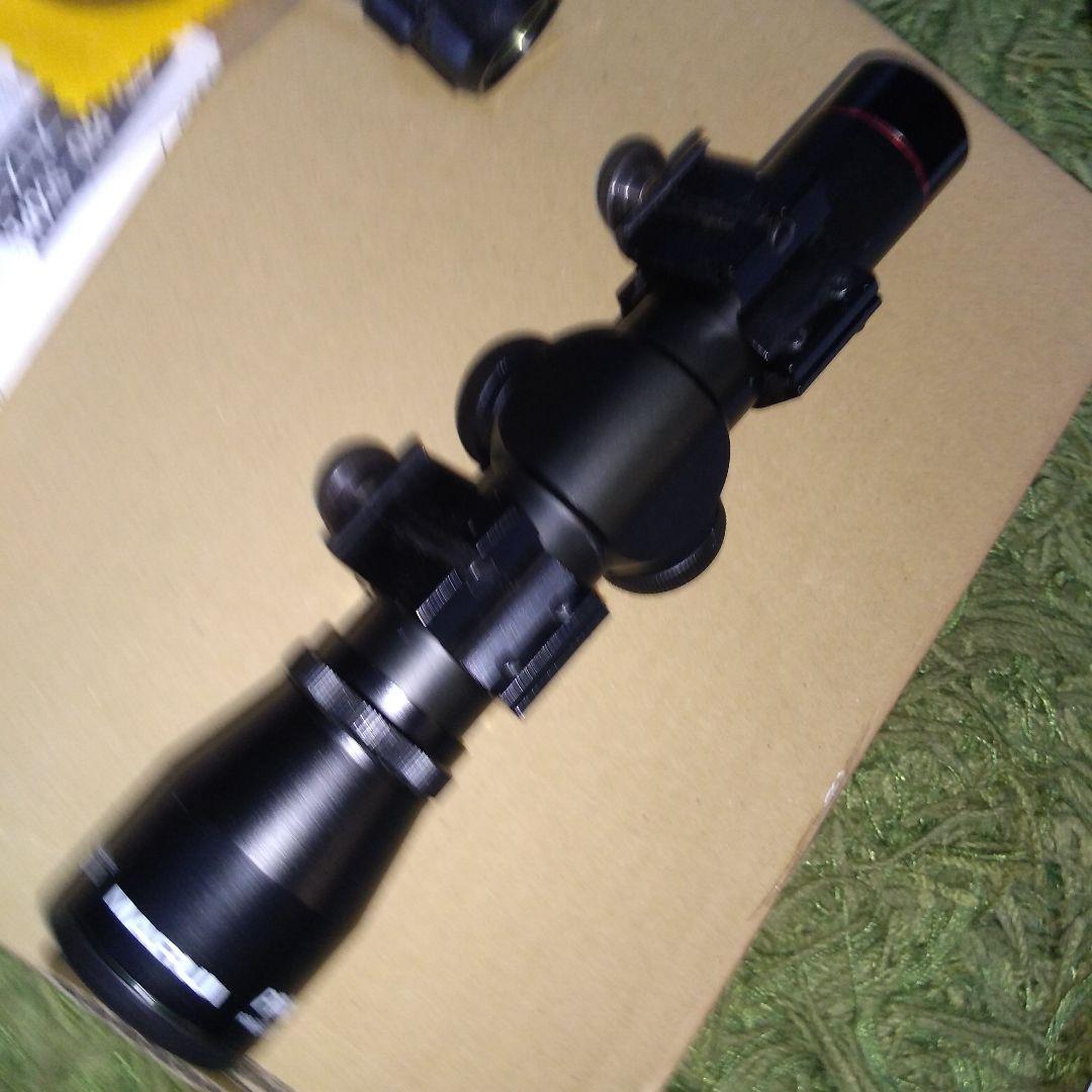 希少　マルイ　プロスコープ3✕20 3倍固定　MP5 G 3 マウントベース付