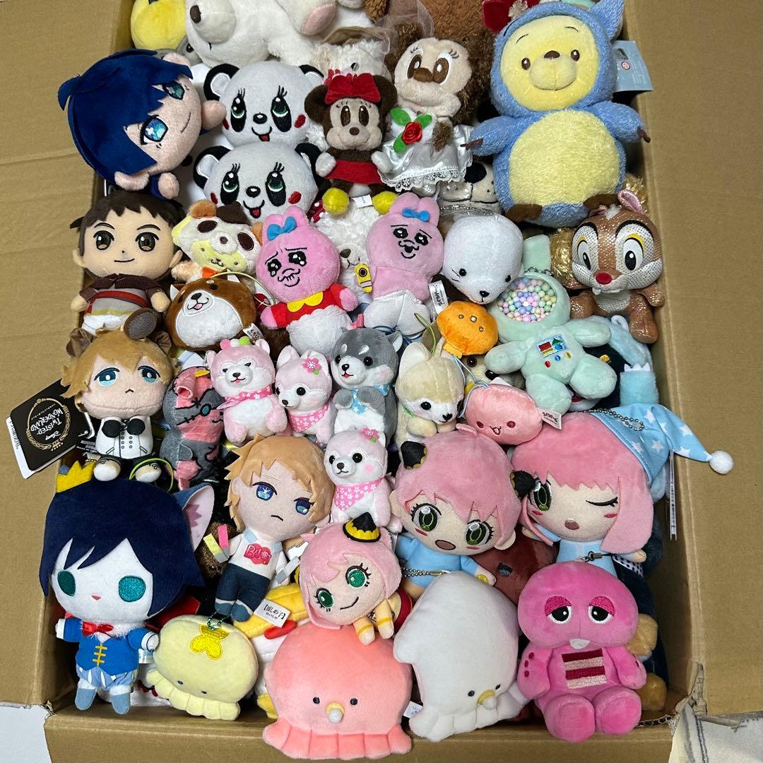 大量 ノンジャンル キャラクターグッズ ぬいぐるみ マスコット 70点以上