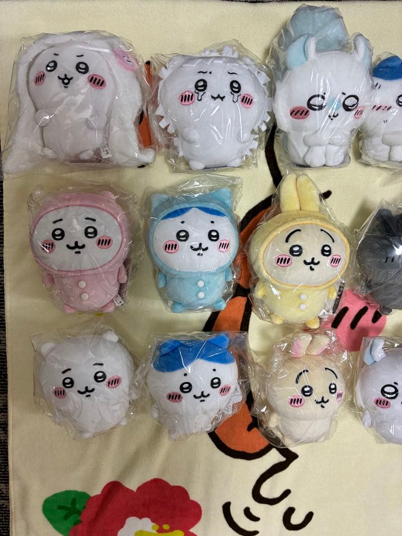 ちいかわ　ぽてたま・ぬいぐるみ(新品タグ付)23個セット　豪華5点のオマケ付き！