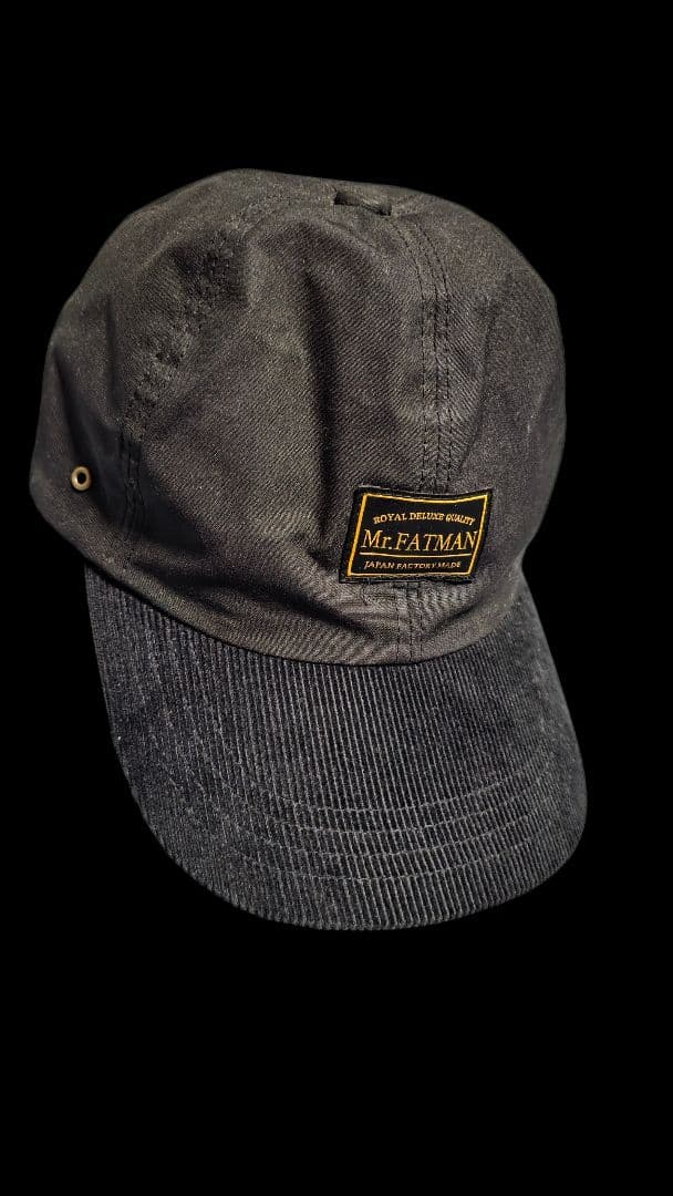 最終売切 Mr.FATMAN Waxed Cotton Baseball Cap