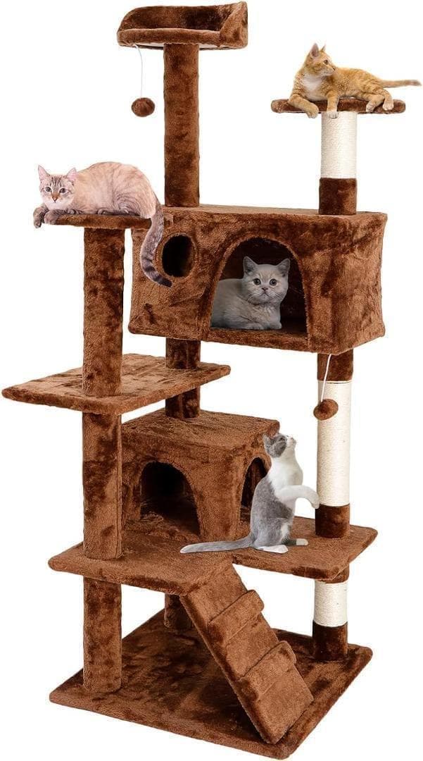 【M2438-84-51】キャットタワー 猫タワー　新品　本体