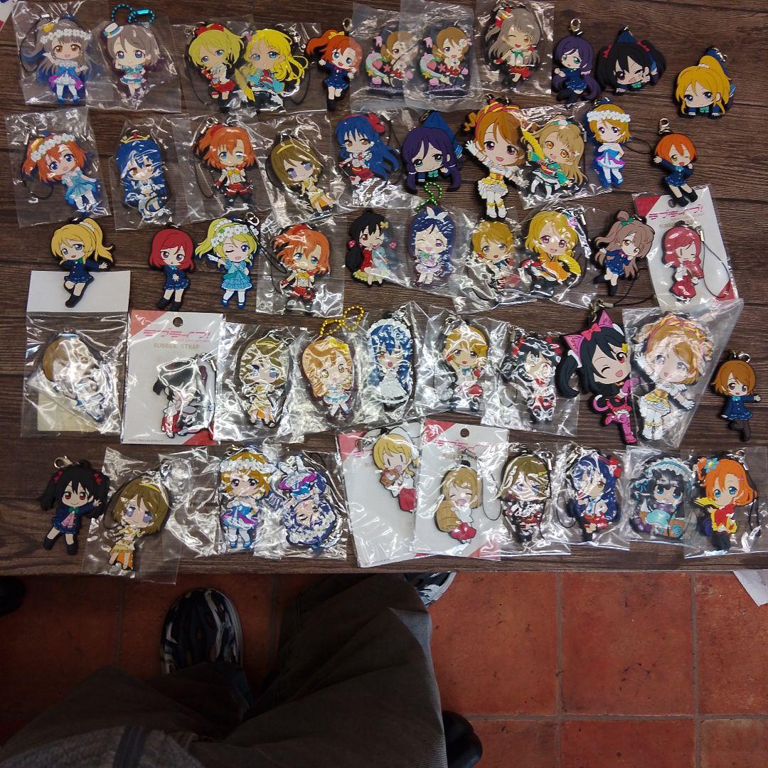 ラブライブ＋他　ラバーストラップ　約50個