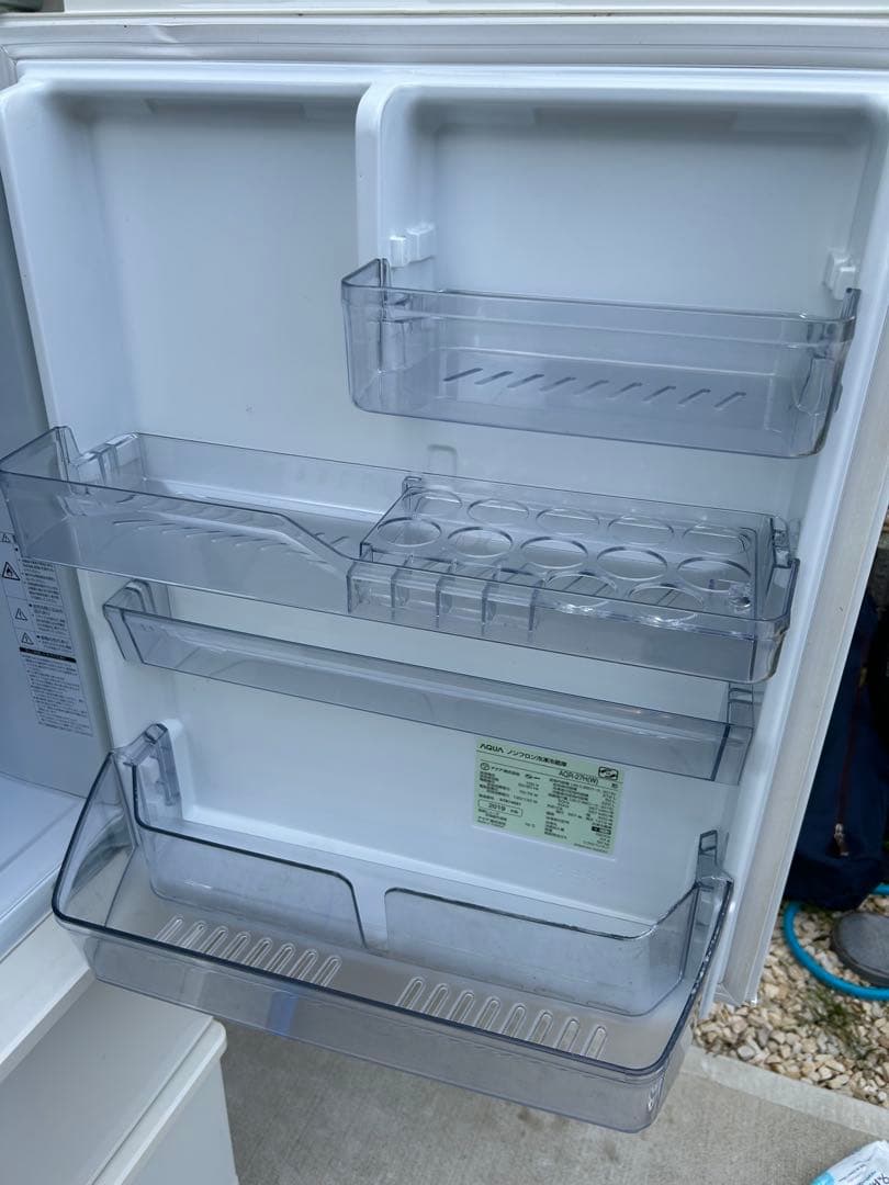 アクア 3ドア冷蔵庫 AQR-27H 送料込