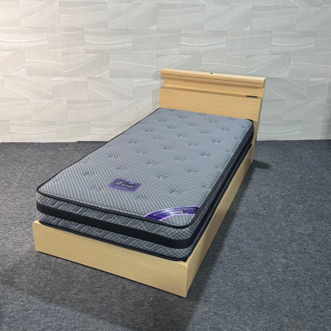 東京インテリア シングルベッド フレーム マットレスセット d3562 お買い得