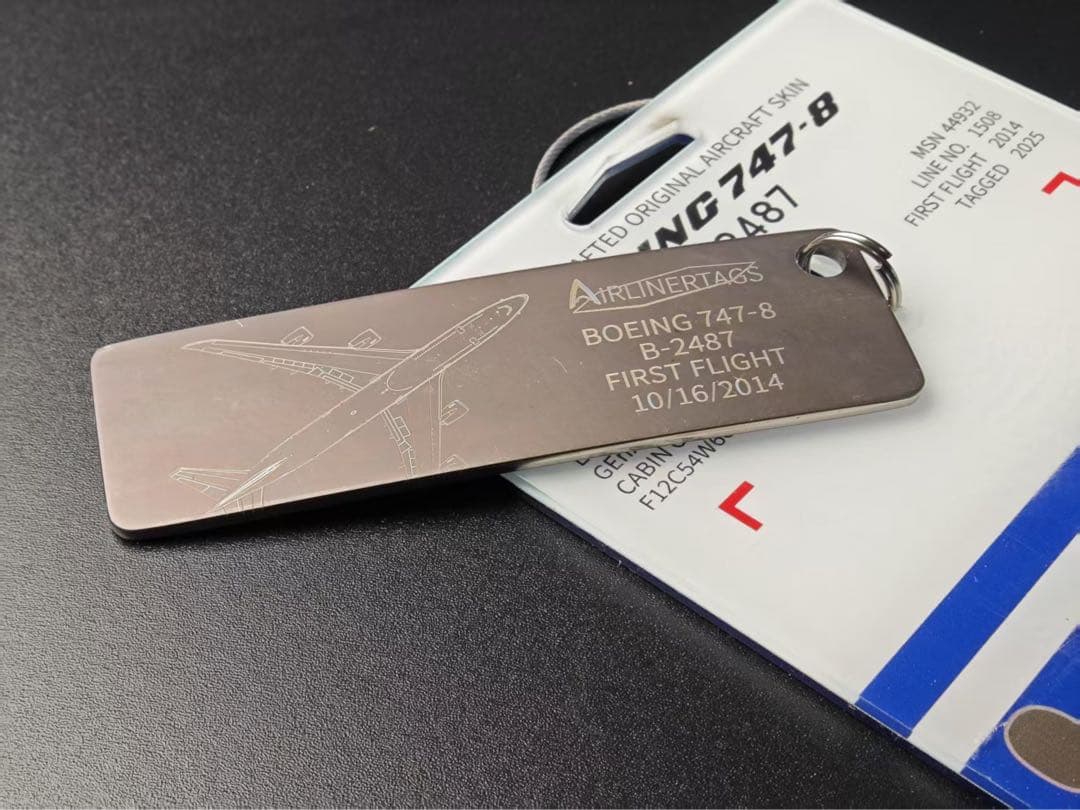 CA 中国国際航空 Airlinertags B747-8型機エンジン 新作