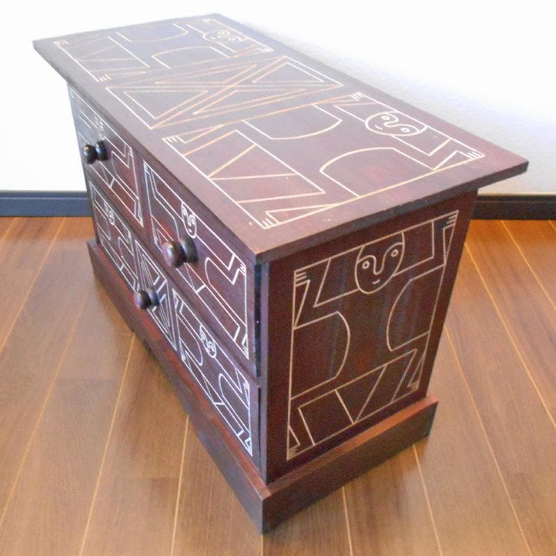 原人 バリ スタイル チェスト アジアン家具 バリ家具 収納家具 完成品家具