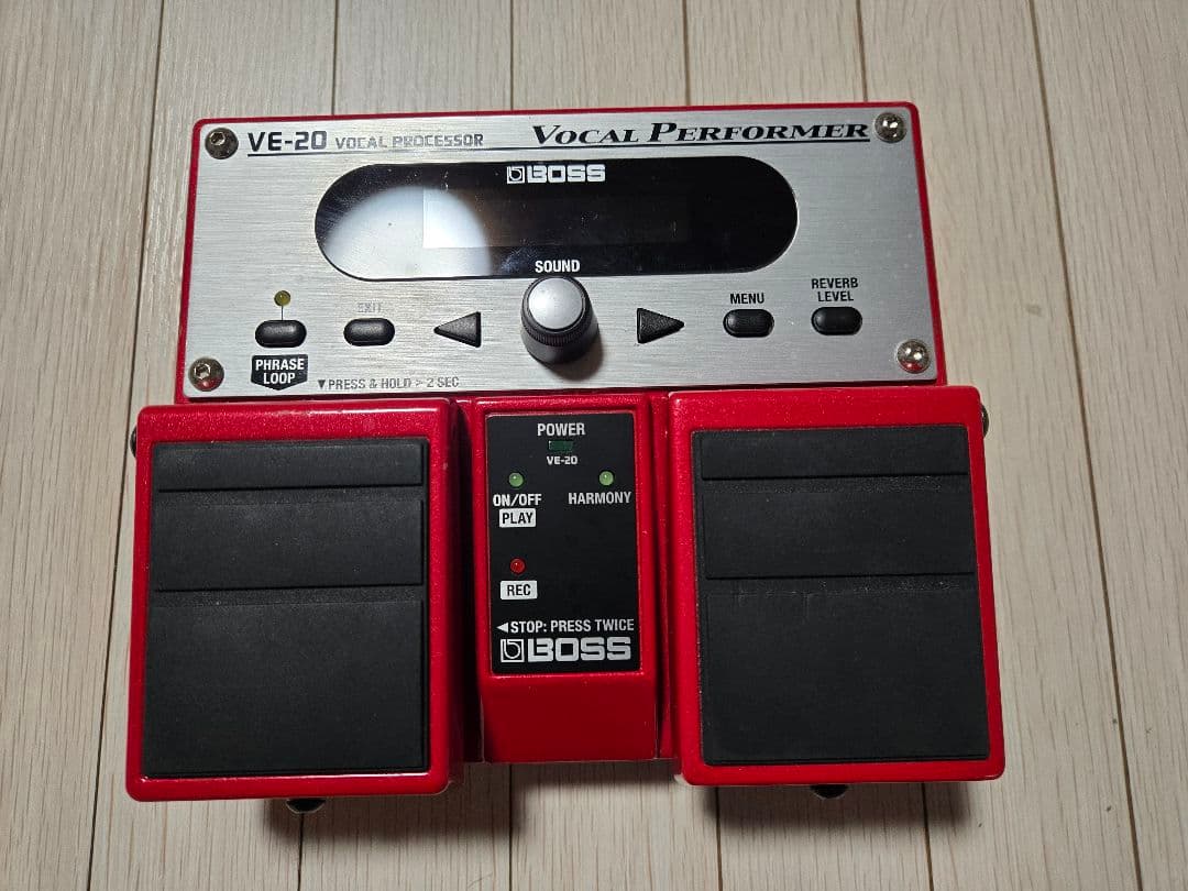 BOSS VE-20 Vocal Performer　ボーカルエフェクター