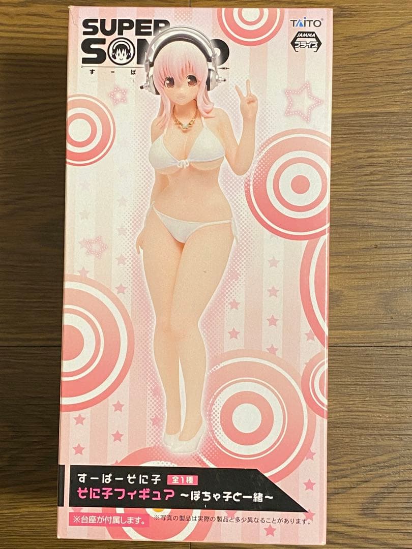 チャックスGP　GRG×すーぱーそに子　レースクイーンフィギュア　未開封