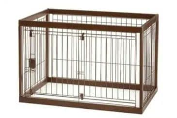 ペットサークル ブラウン 90×60cm