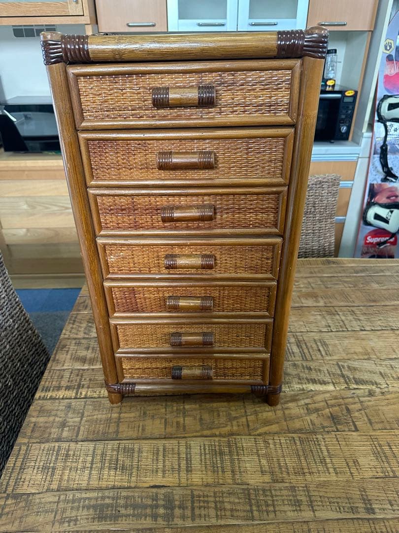 SANSEI 7段チェスト ナチュラルウッド