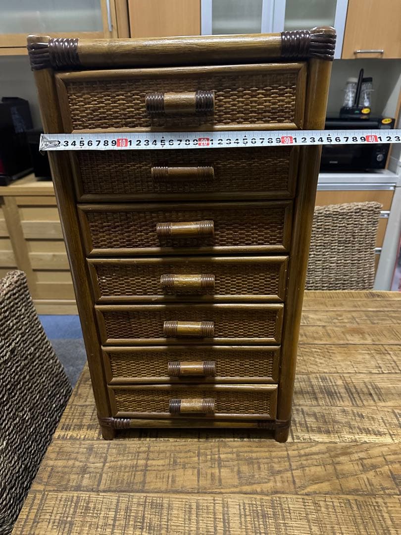 SANSEI 7段チェスト ナチュラルウッド