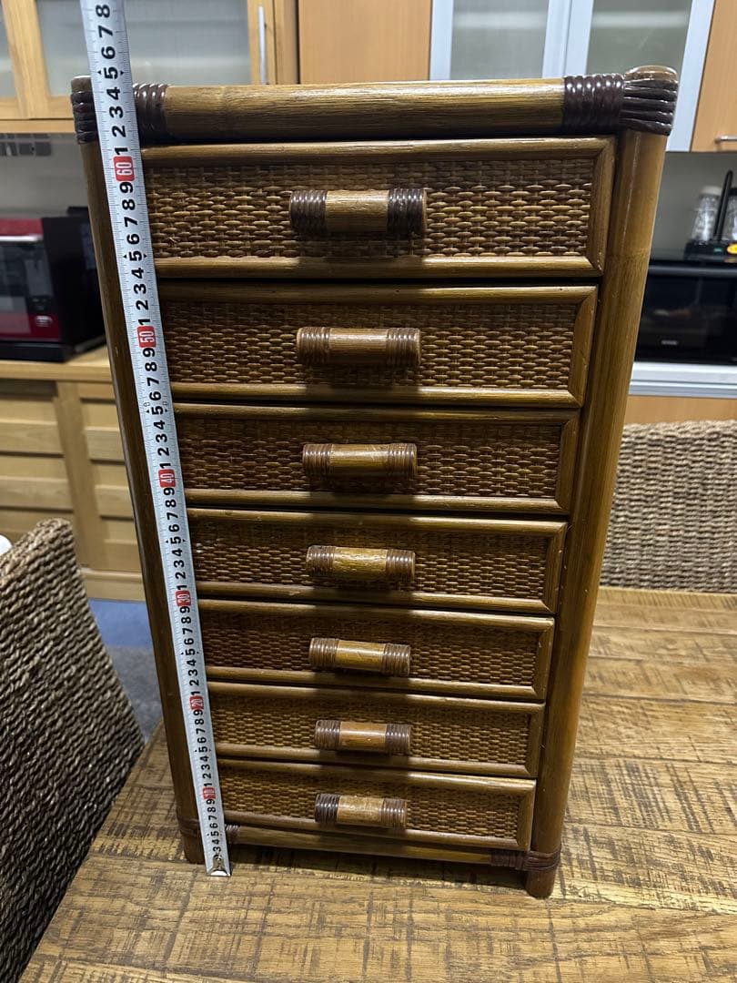 SANSEI 7段チェスト ナチュラルウッド