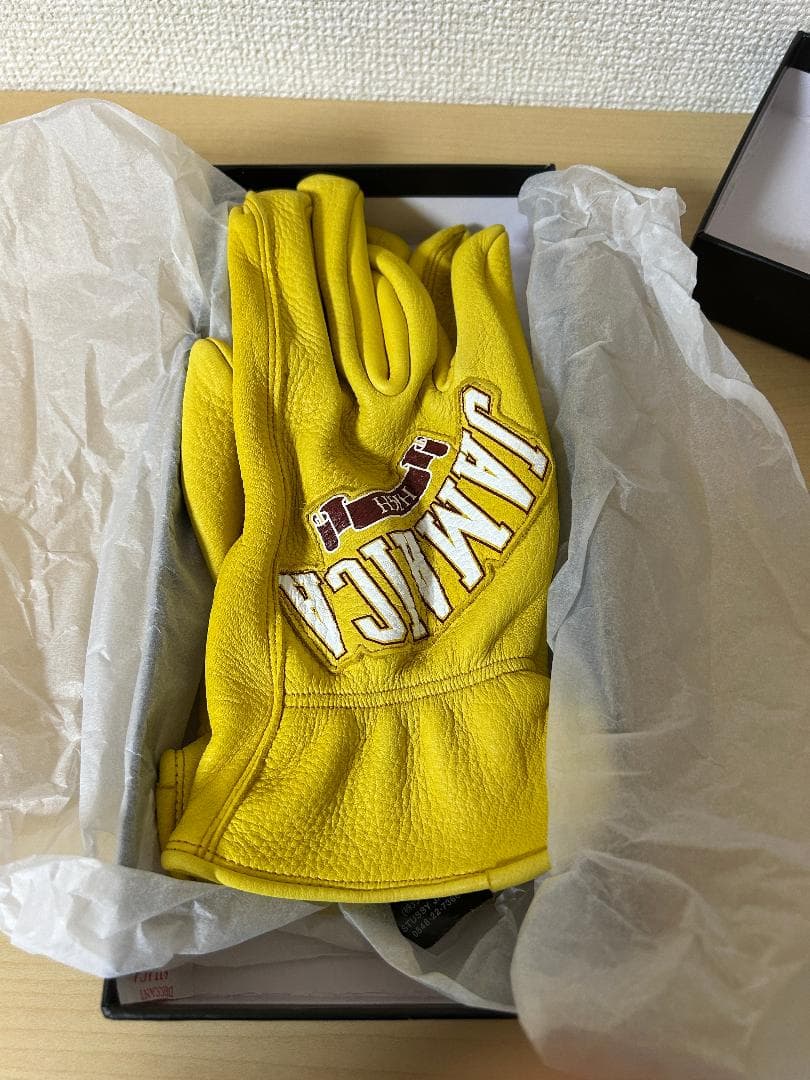 Stussy x Denim Tears レザーグローブ L/XL