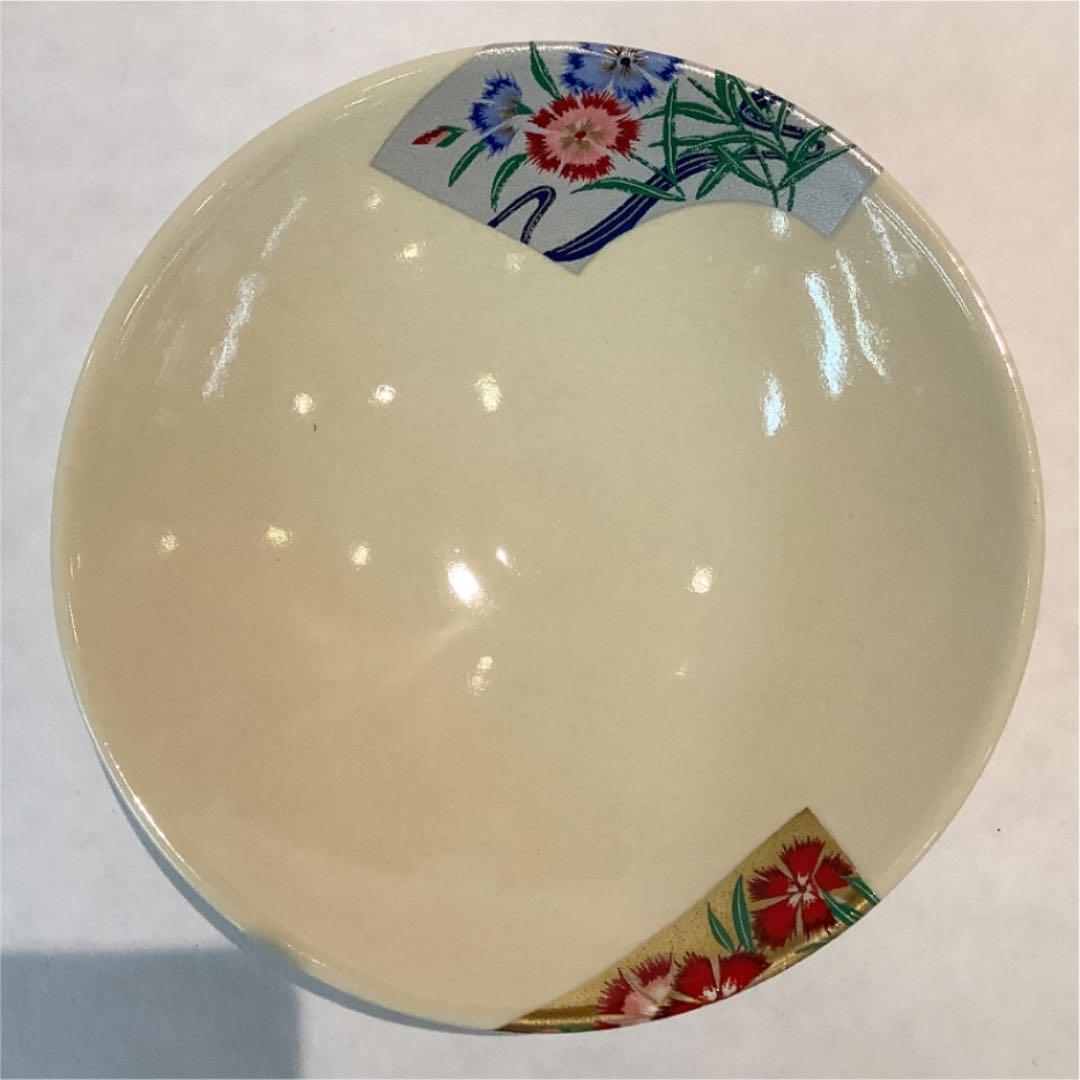 【茶道具】平茶碗 八月 常夏