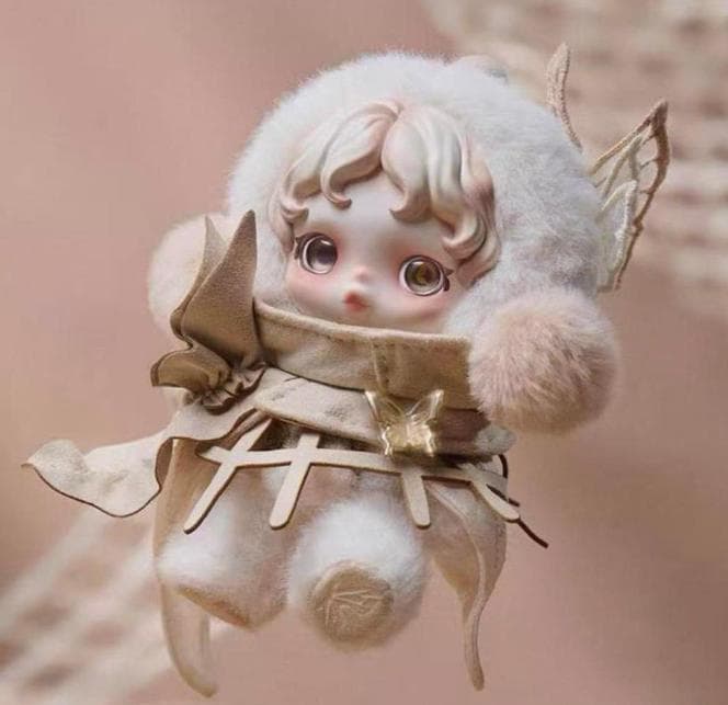 上海限定 SKULLPANDA 围与困 スカルパンダ ぬいぐるみペンダント