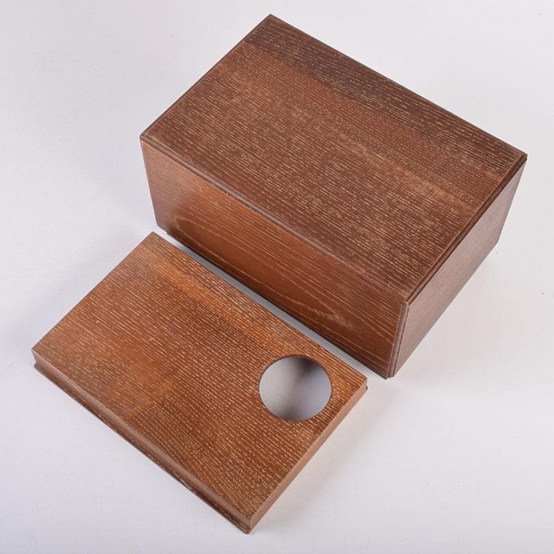 茶道具　桑茶箱　鉄絵草文　茶碗　黄交趾花文　振出など　九点　一式　M　R8950