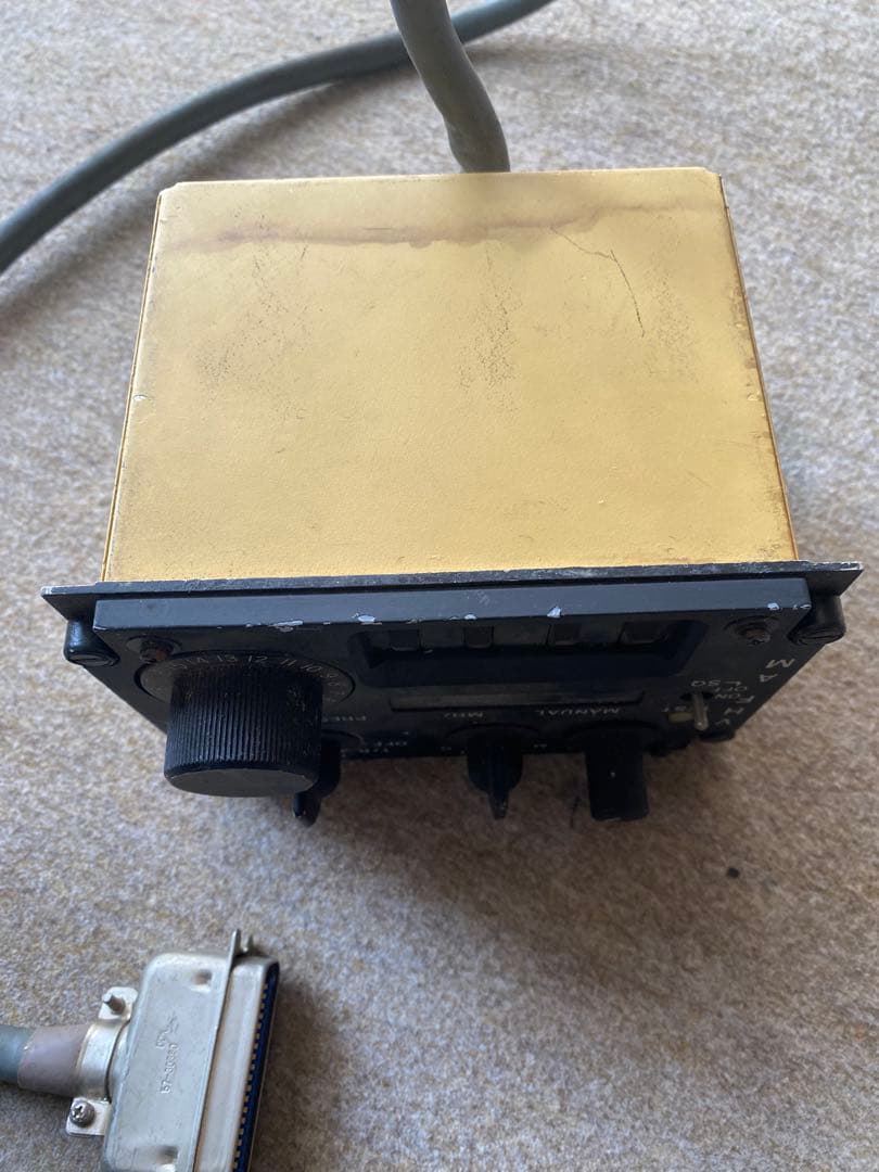 日本航空電子 新昭和 戦闘機 制御器N-C-625/HRC-106 ジャンク