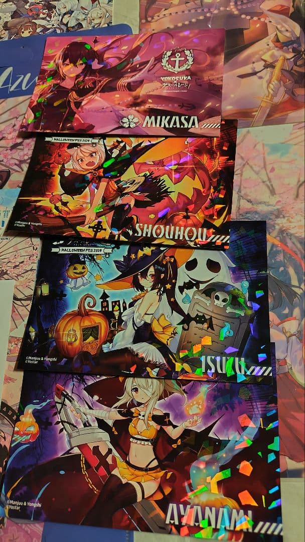 アズールレーン 三笠 大先輩の横須賀散策 スタンプラリー ノベルティ おまけ付き