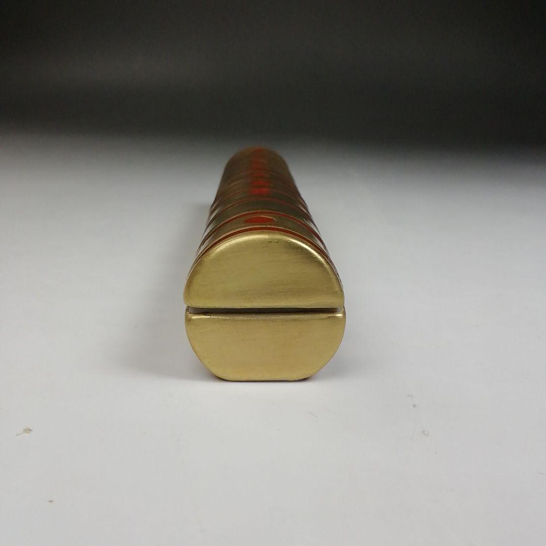 Ｔ９６１　香合　『金襴手　横笛香合』『芳正 造』　共箱　茶道具