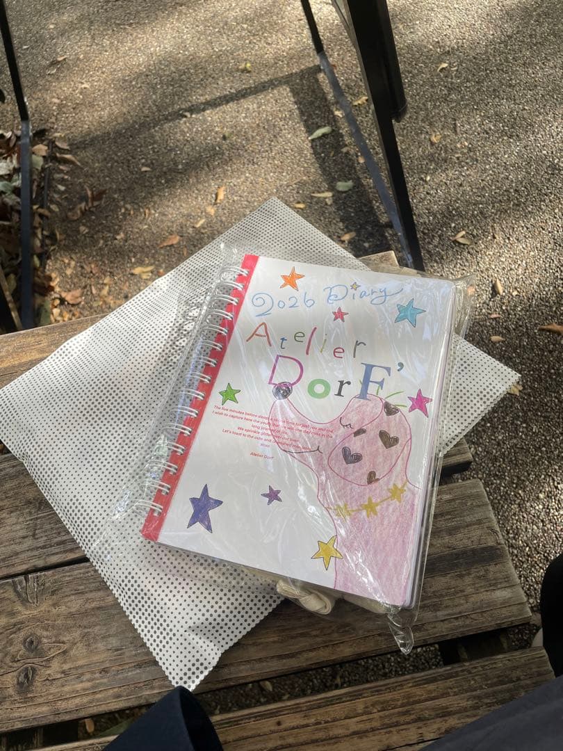 Atelier DorF' 加藤愛理 スケジュール帳 2026 巾着付