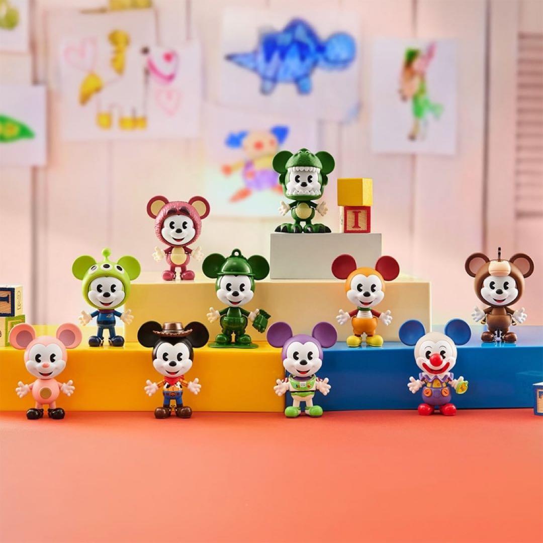 POP MART ポップマート　ミッキー　トイストーリー　ウッディ　フィギュア