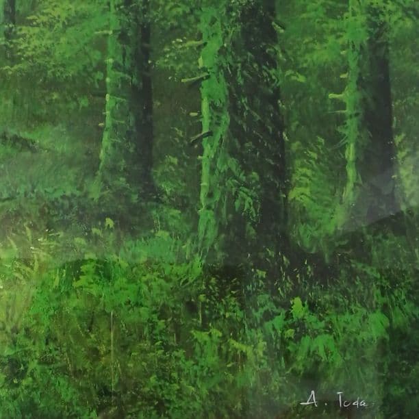 油絵　A.Toda作品　鎌倉　秘かに人気な画家 サインあり 肉筆画