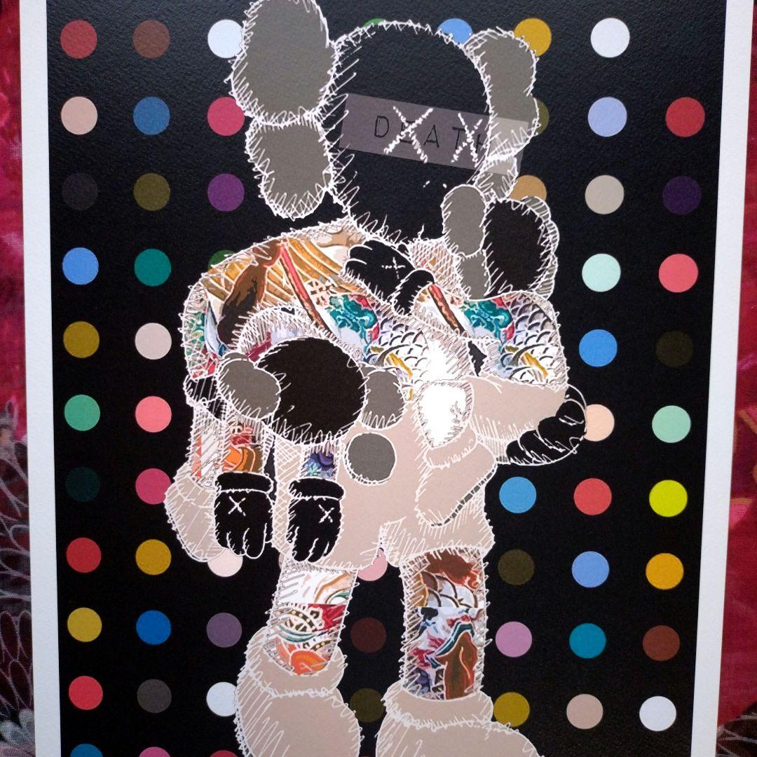 death nyc 世界限定100枚　KAWS 浮世絵