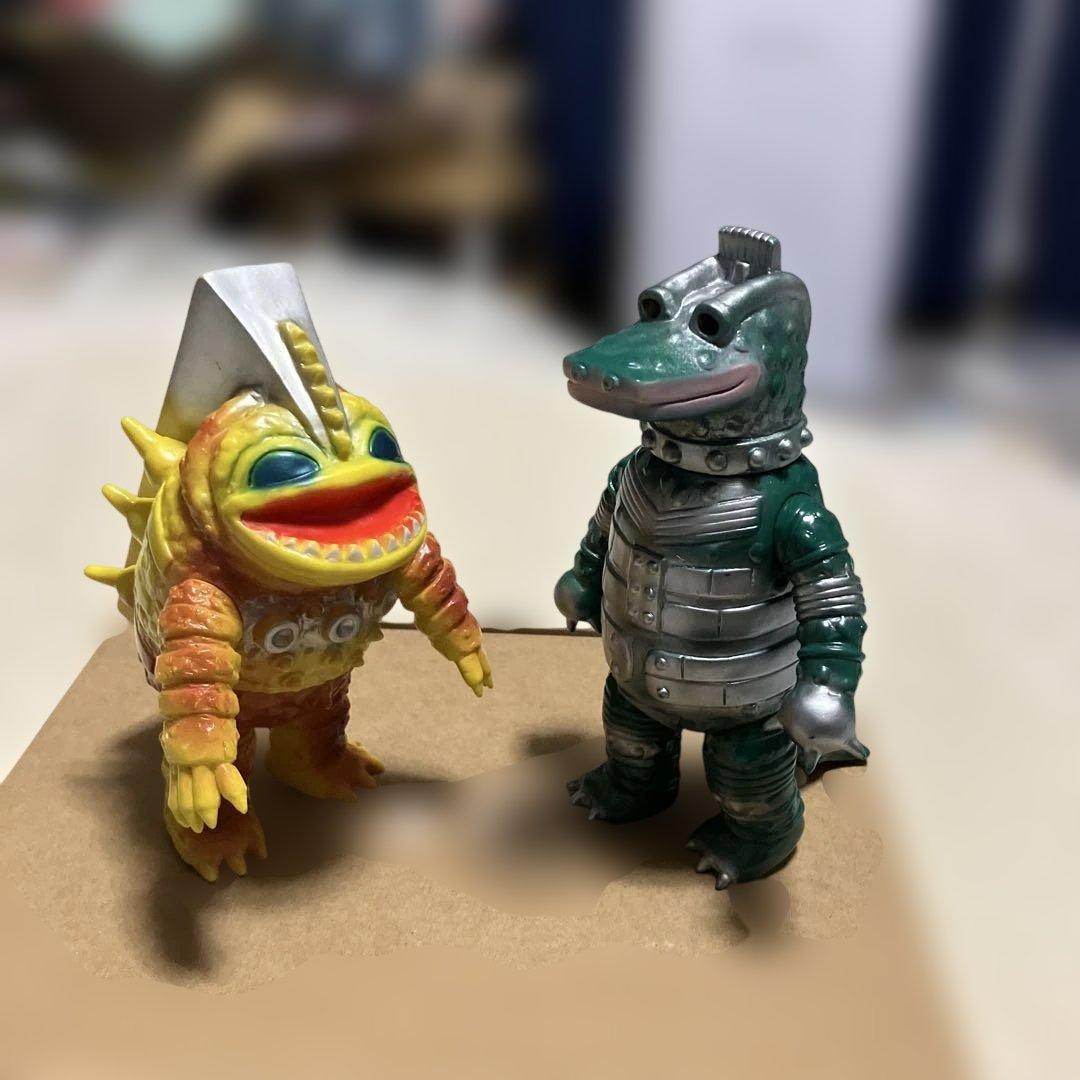 キャプテンウルトラ　ビニパラベビー　バクトン 1999&改造バンデラー2000