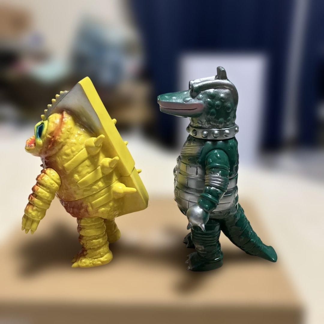 キャプテンウルトラ　ビニパラベビー　バクトン 1999&改造バンデラー2000
