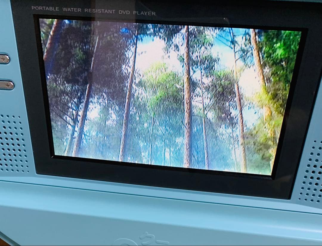 Qoo ポータブル防水DVDプレーヤー 懸賞