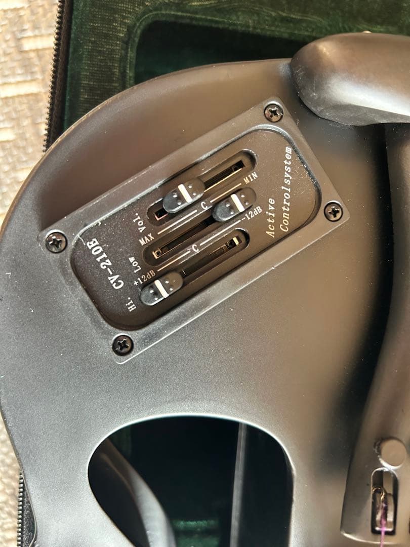 美品 Hallstatt ハルシュタット エレキバイオリンCV-210Eブラック