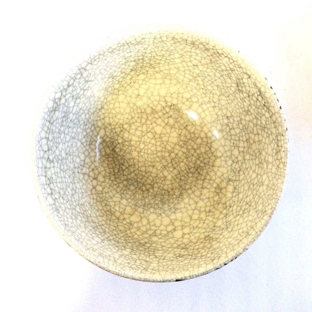 六代 吉向十三軒作 菓子鉢 茶道具 供箱付 B982