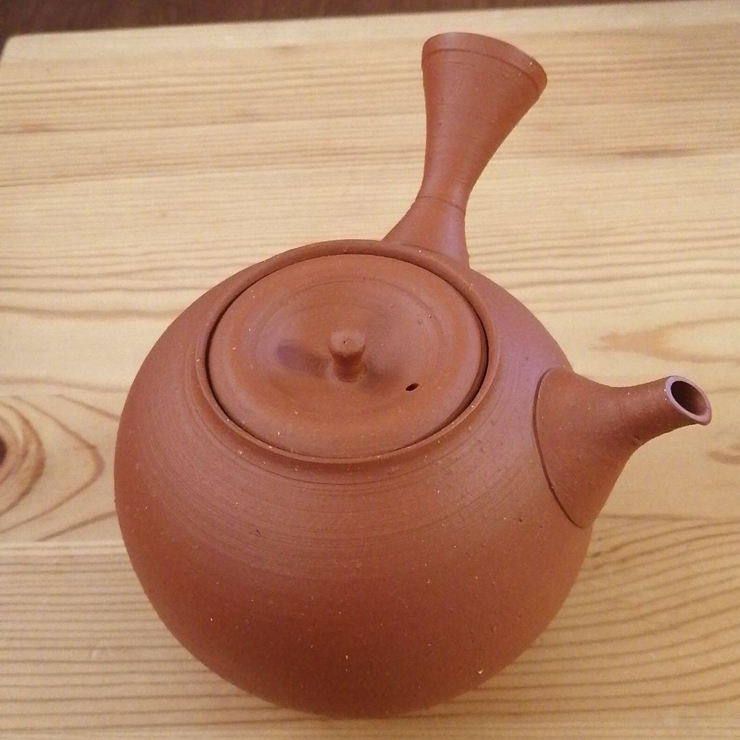 鯉江　廣　常滑焼　茶注　　コレクション品