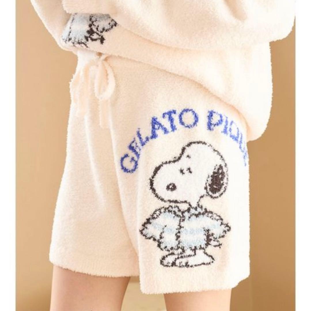gelato pique ジェラートピケ スヌーピー ベビモコ 上下 セット