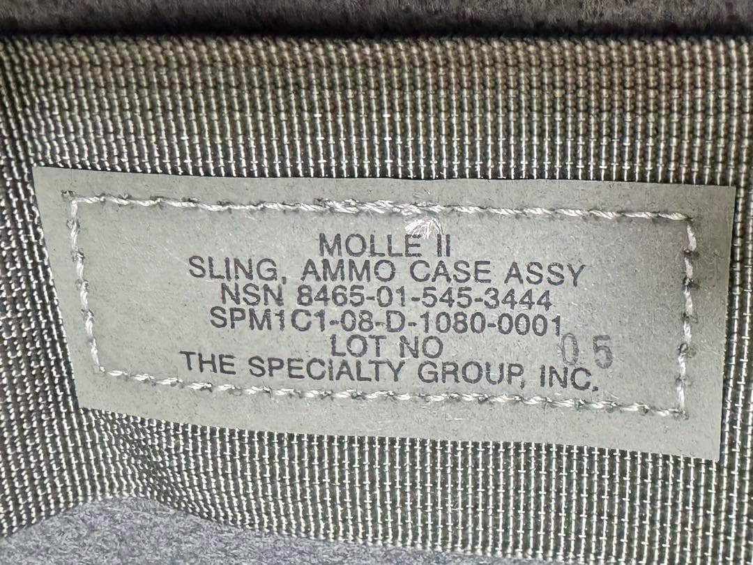 米軍 実物 パッド付きスリング ACU
