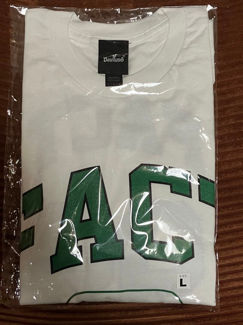 FACT Deviluse ロングスリーブTシャツ 白