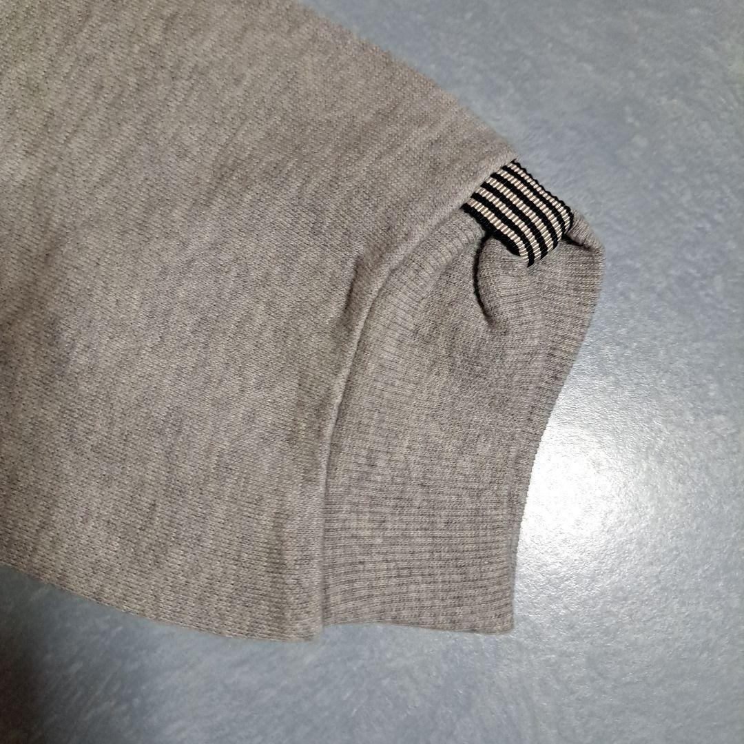 Mezzo piano-junioパールビーズいっぱいパフスリーブトレーナー