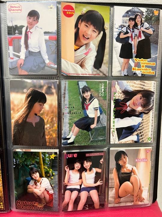 俵小百合、俵有希子、岡本奈月、飯田里穂、中村有沙、大島優子などのカード