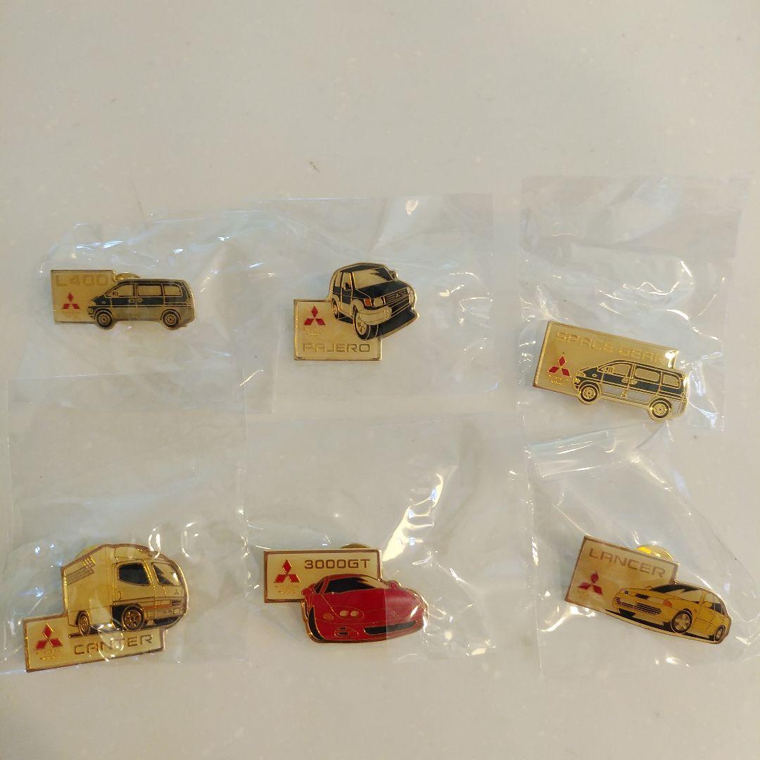 三菱自動車・三菱ふそう ピンバッチ６個セット